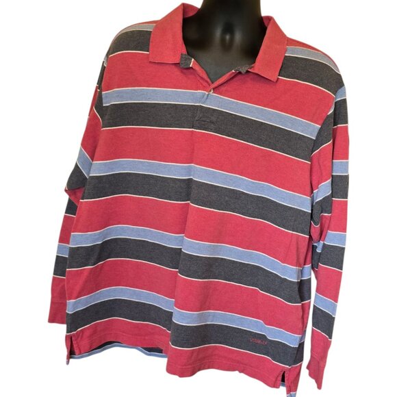 Men's DANIEL CREMIEUX Long Sleeve Polo sz XXL - Picture 1 of 6